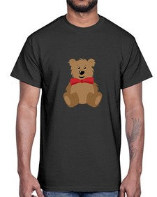 Teddybear 248#- cartoon animals- Cotton Tee