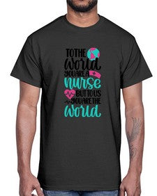 To The World You Style Style 1577#- nurse- Cotton Tee