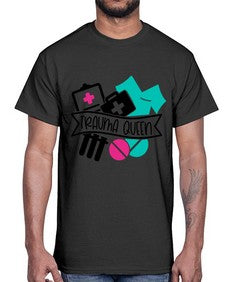 Trauma Queen Style Style 1584#- nurse- Cotton Tee