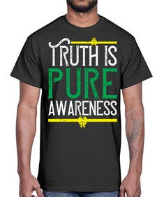 Truth is pure awareness Style 10#- Self awareness- Cotton Tee