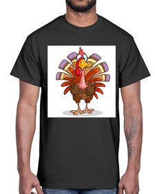 Turkey 258#- cartoon animals- Cotton Tee