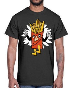 Weekend is near 265#- cartoon general- Cotton Tee