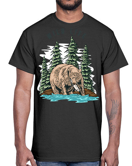 Wild Life 1#- nature- Cotton Tee