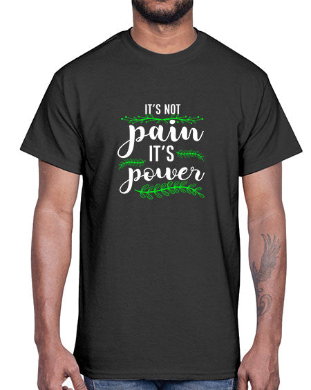 WomensitsnotpainitspowerInspirationalpregnancydoula1653#- doubla- Cotton Tee
