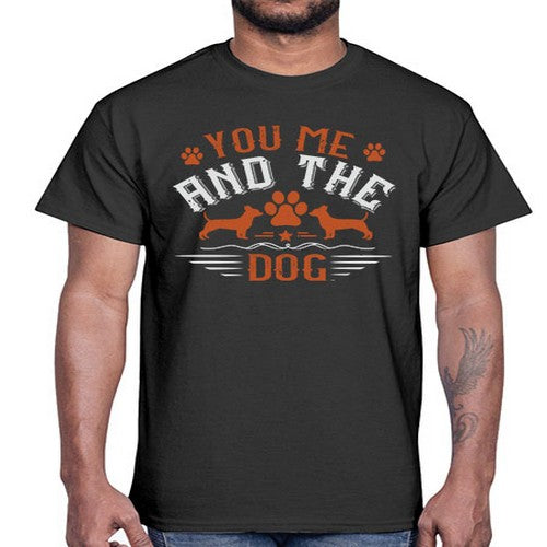 You Me And The Dogs Style 136#- dogs- Cotton Tee