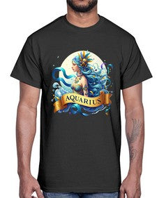 aquarius 84#- aquarius- Cotton Tee