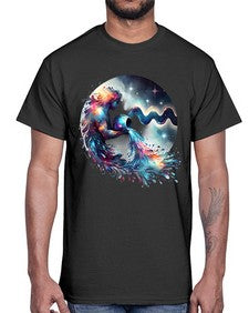 aquarius 88#- aquarius- Cotton Tee