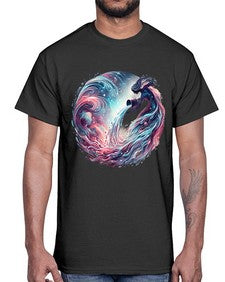 aquarius 91#- aquarius- Cotton Tee