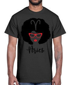 aries 122#- aries- Cotton Tee