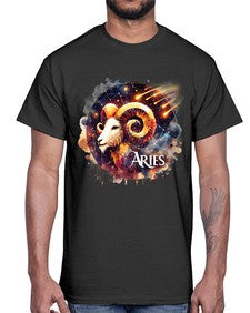 aries 127#- aries- Cotton Tee
