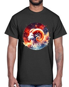 aries 128#- aries- Cotton Tee