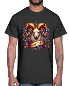 aries 136#- aries- Cotton Tee