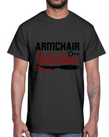 armchair detectiue 237#- true crime- Cotton Tee