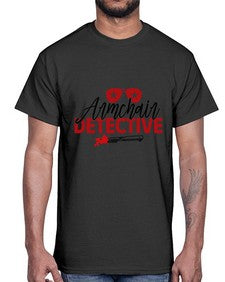 armchair detective 238#- true crime- Cotton Tee