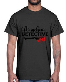 armchair detective 239#- true crime- Cotton Tee