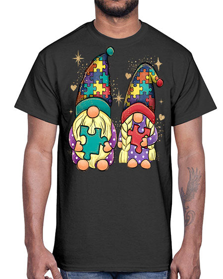 autism gnomes- autism- Cotton Tee