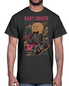 baby driver hnm 245#- art pop art- Cotton Tee
