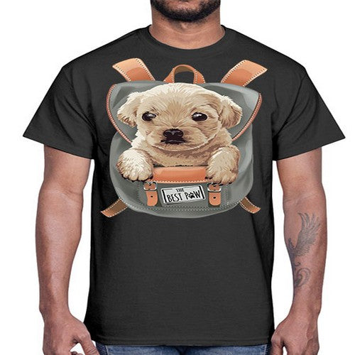 bag pag dog 47#- dogs- Cotton Tee