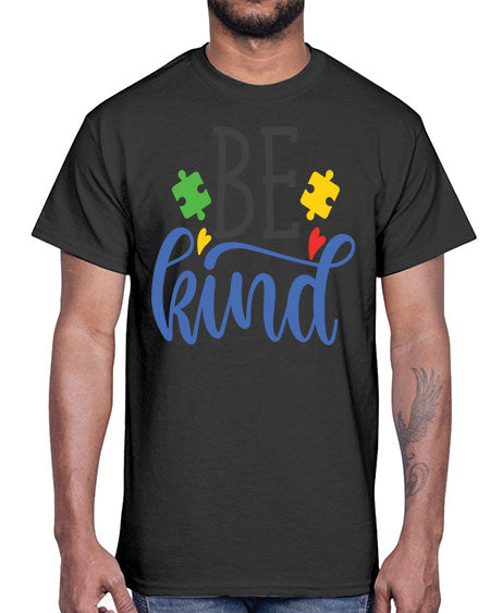 be kind Style 8#- autism- Cotton Tee