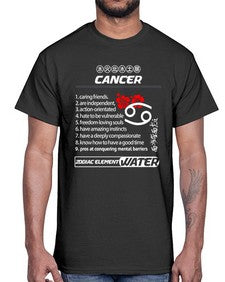 cancer 175#- cancer- Cotton Tee