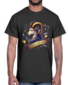 capricorn 209#- capricorn- Cotton Tee