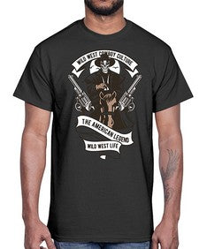 cowboy 351#- western- Cotton Tee