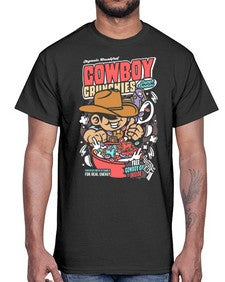 cowboy crunchies 346#- western- Cotton Tee