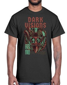 dark visions 367#- art pop art- Cotton Tee