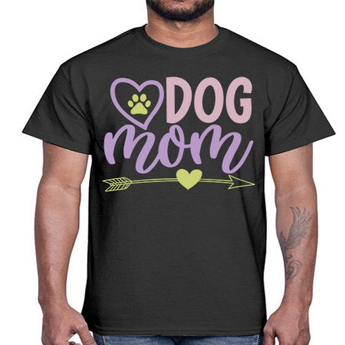 dog mom copy 85#- dogs- Cotton Tee