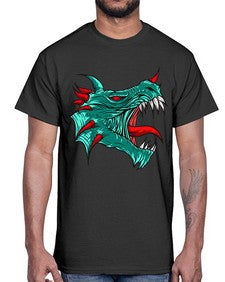 dragon 174#- dragon- Cotton Tee