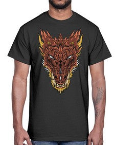 dragon 176#- dragon- Cotton Tee