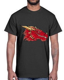dragon 181#- dragon- Cotton Tee