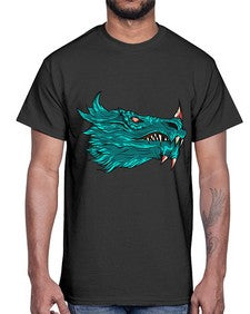 dragon 186#- dragon- Cotton Tee