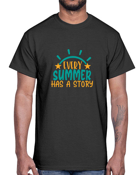 every summer has a story story Style 107#- summer- Cotton Tee