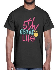 fifth grade life design 79#- fifth grade- Cotton Tee