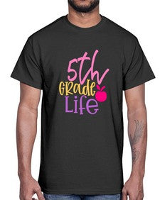 fifth grade life design 80#- fifth grade- Cotton Tee