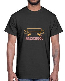 first day of preschool 110#- first grade- Cotton Tee