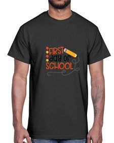 first day of school 113#- first grade- Cotton Tee