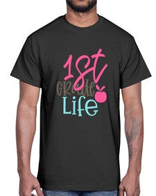 first grade design 121#- first grade- Cotton Tee