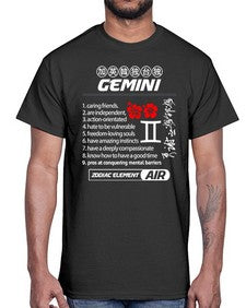 gemini 242#- gemini- Cotton Tee