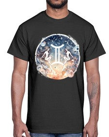 gemini 247#- gemini- Cotton Tee