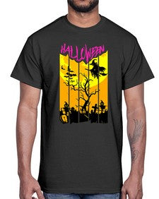 halloween 499#- art pop art- Cotton Tee