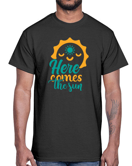 here comes the sun Style 96#- summer- Cotton Tee