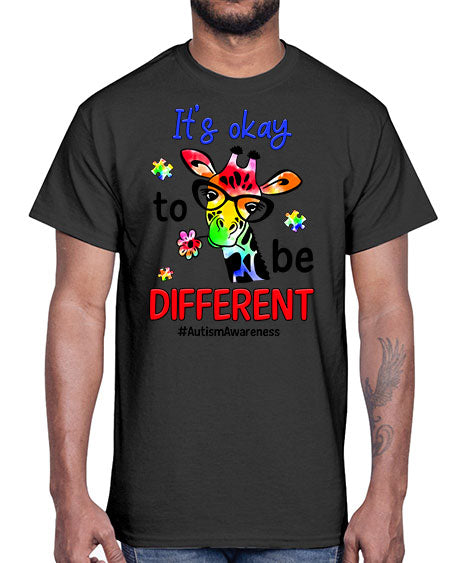 its okay to be different- autism- Cotton Tee