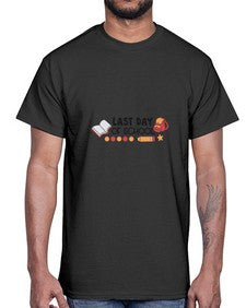 last day of school 452#- general school- Cotton Tee