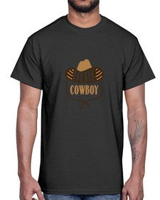 little cowboy 735#- western- Cotton Tee