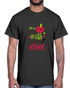 little miss back to school 477#- general school- Cotton Tee