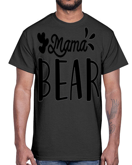 mama bear 171#- bears - animals- Cotton Tee