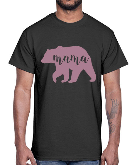 mama bear 175#- bears - animals- Cotton Tee
