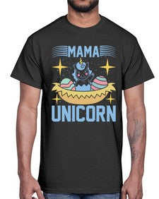 mama unicorn 295#- unicorn- Cotton Tee